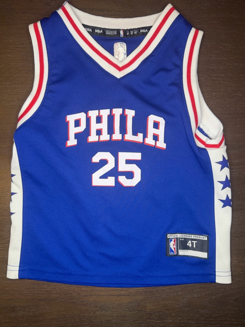 Philadelphia 76ers Jersey 4T